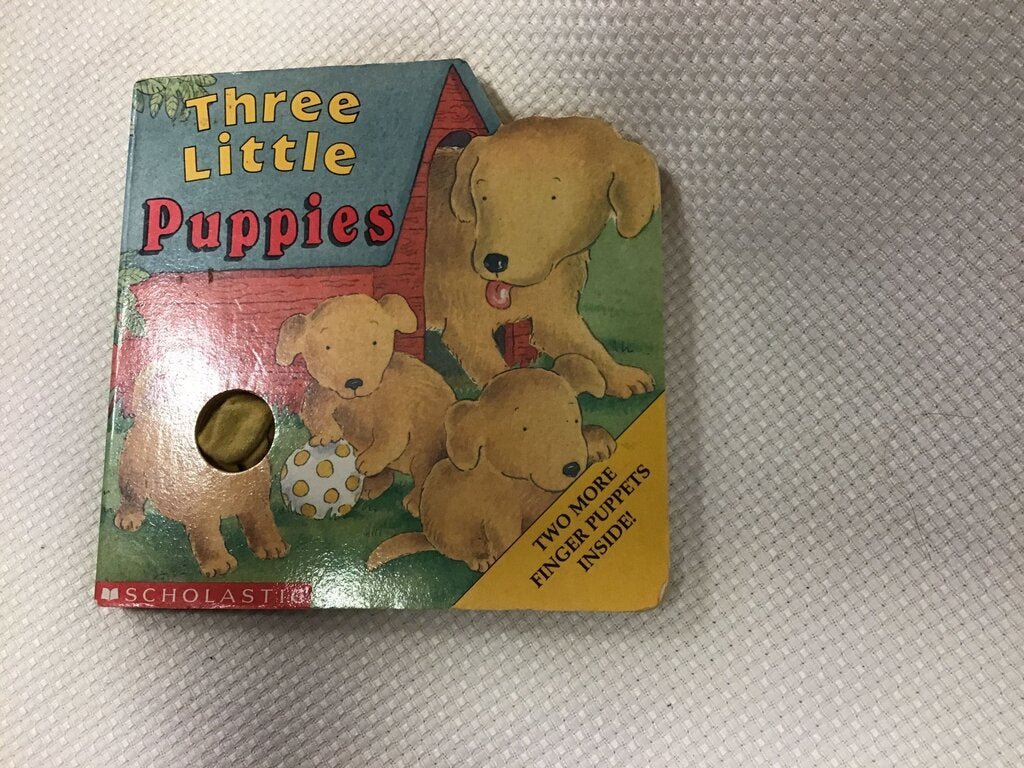 Three Little Puppies Finger Puppet Book