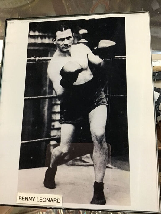 Benny Leonard Boxing Photo