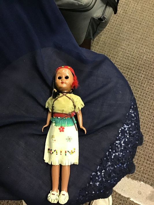 Vintage Native American Doll