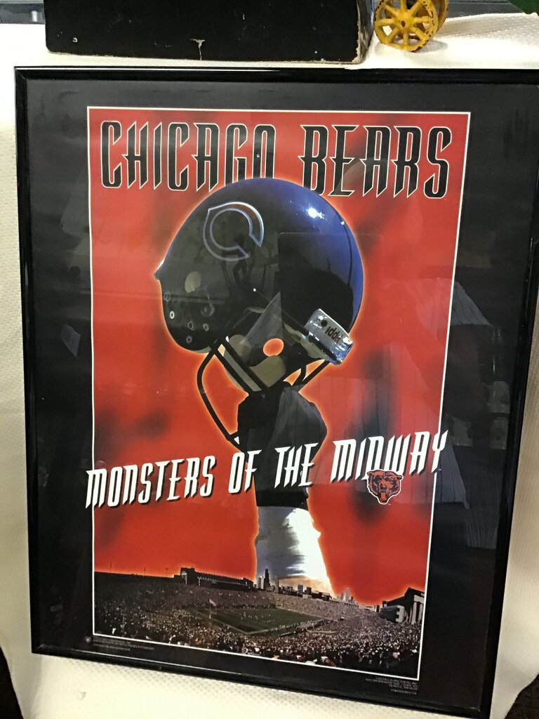 Chicago Bears Monsters of the Midway Poster