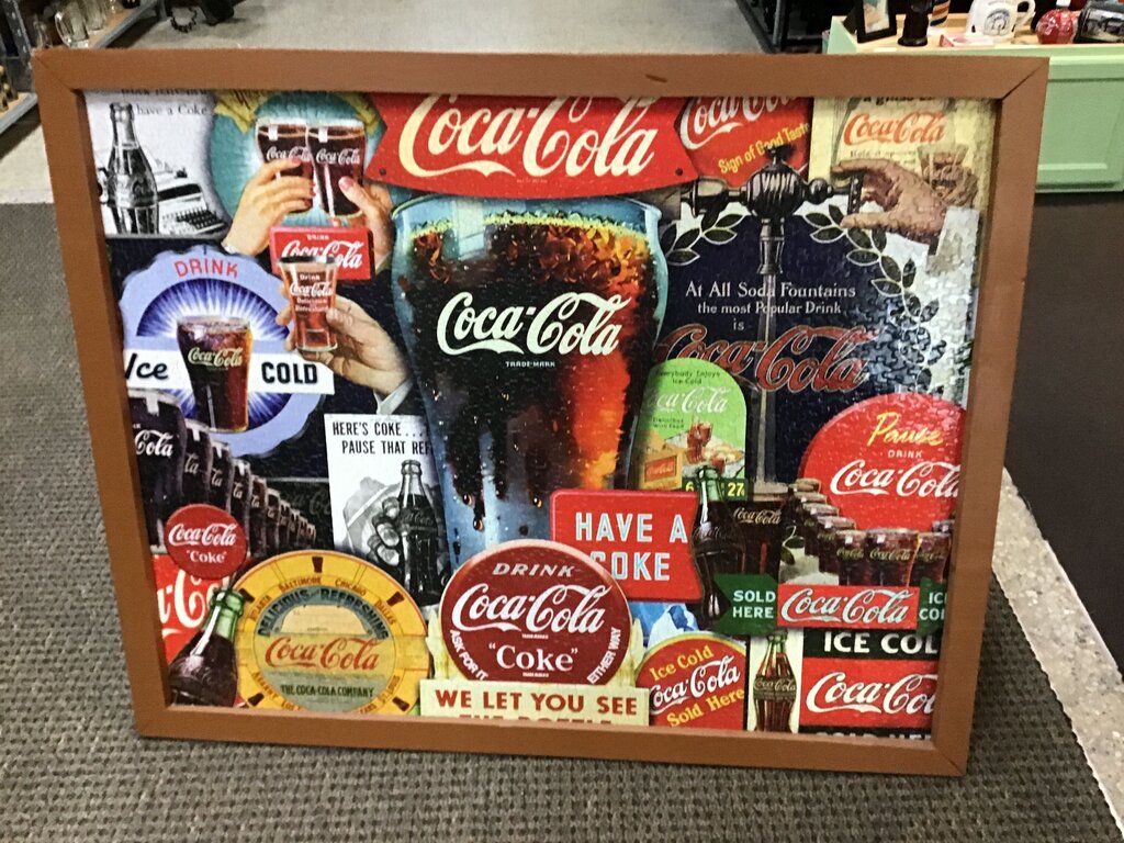 Coca-Cola Vintage Collage Artwork