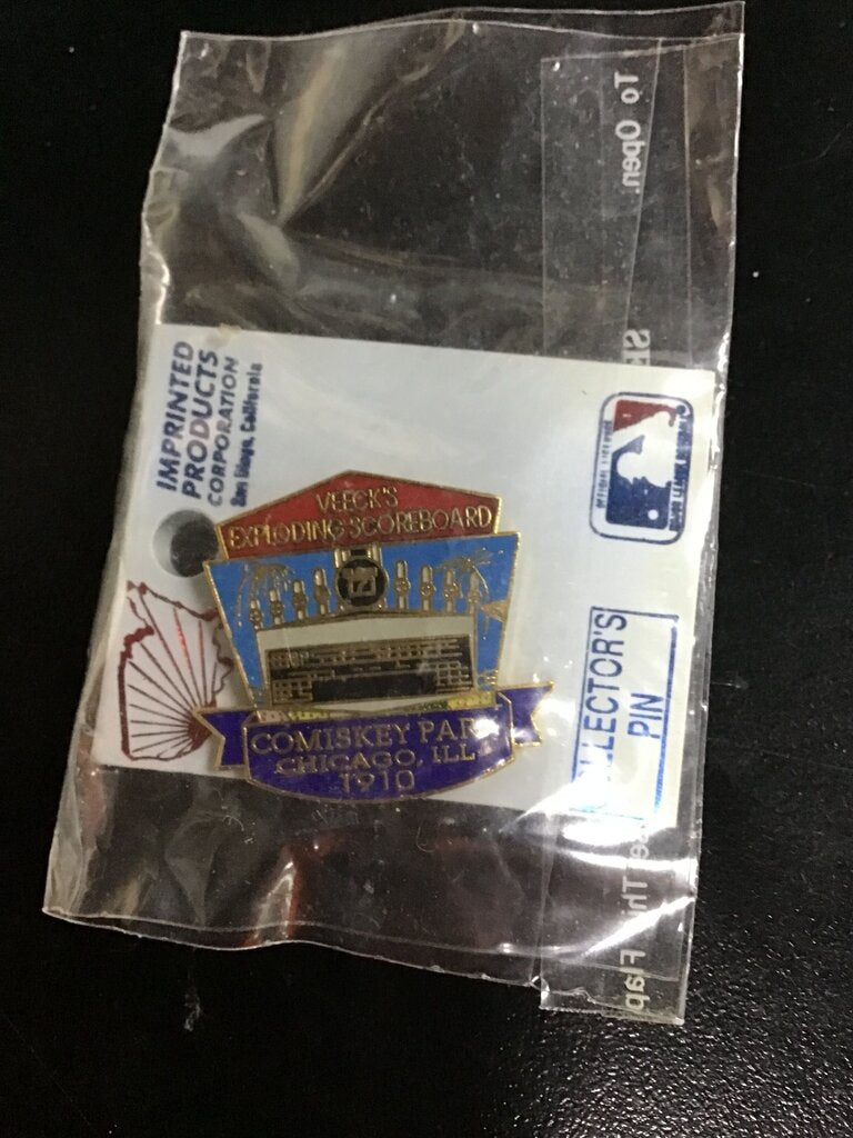 Veeck's Exploding Scoreboard Comiskey Park Collector's Pin