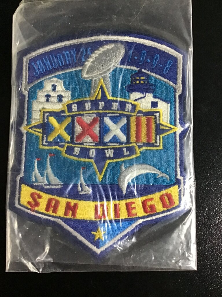 Super Bowl XXXII Commemorative Patch