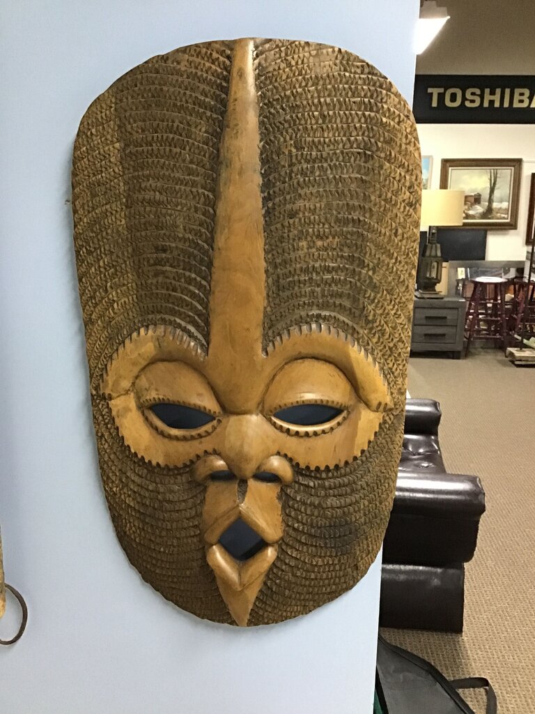 African Tribal Mask Wall Art