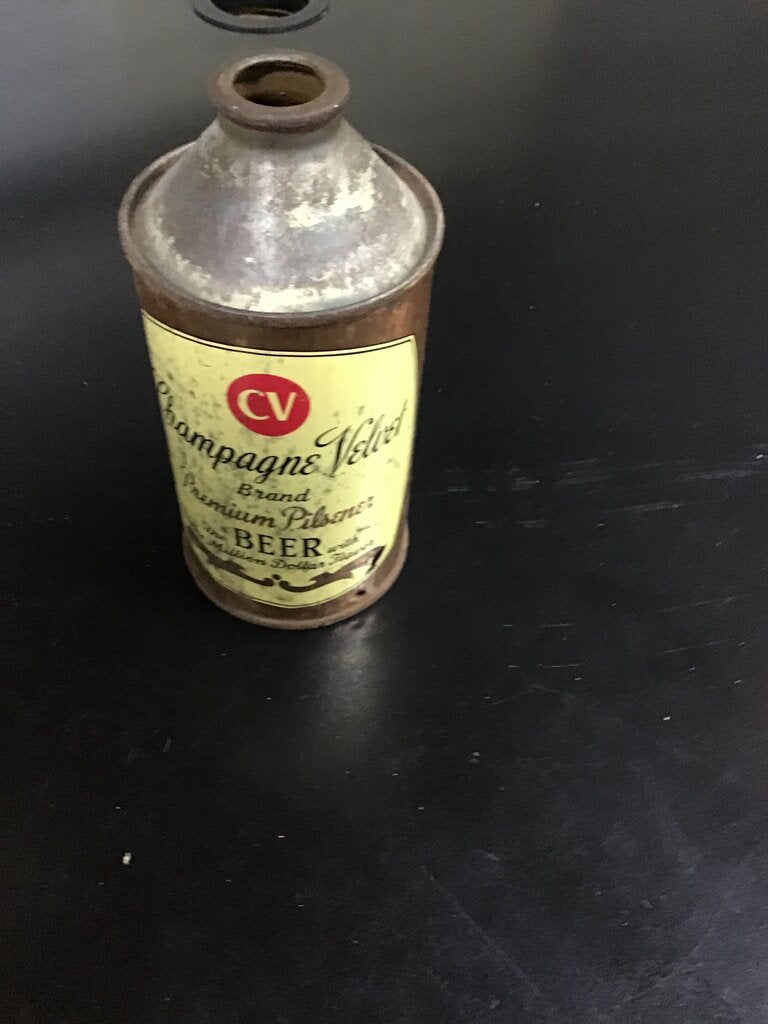 Champagne Velvet Beer Can