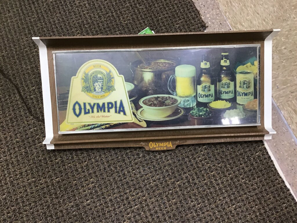 Olympia Beer Vintage Light Up Sign