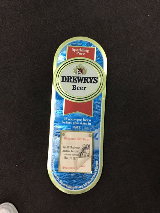 Drewrys Beer Vintage Calendar