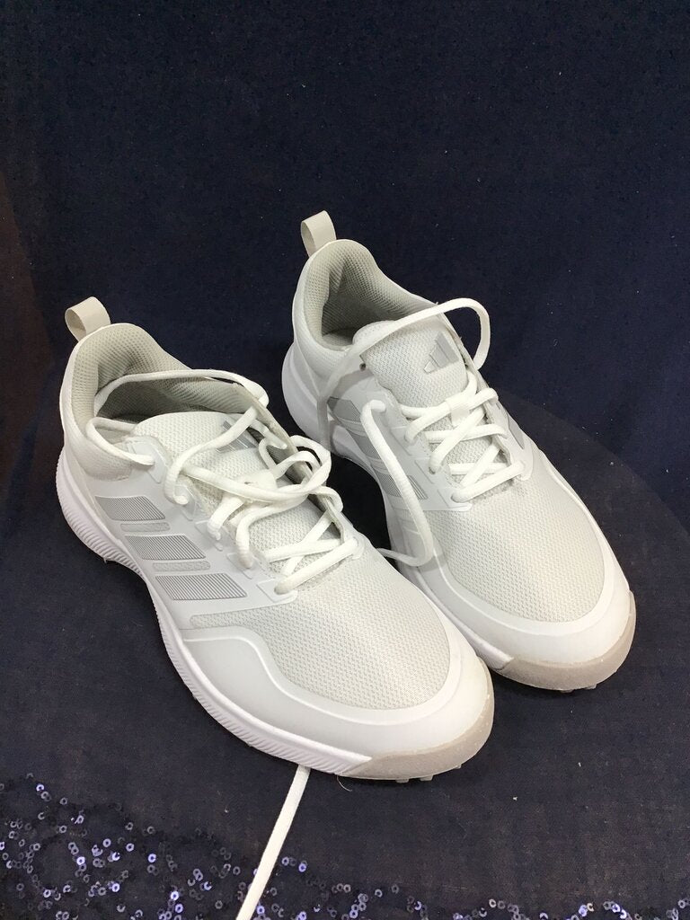 Adidas Tech Response Woman’s Sz 71/2 White Golf Shoes