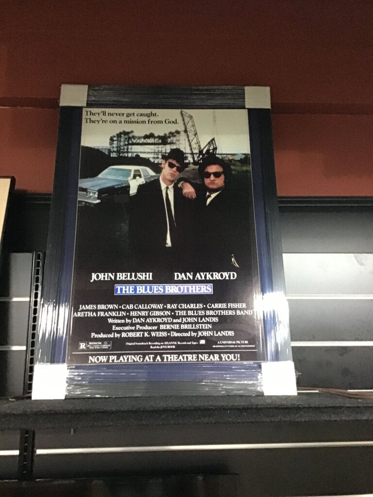 Art.Com Professionally Framed The Blues Brothers Movie Poster Numbered
