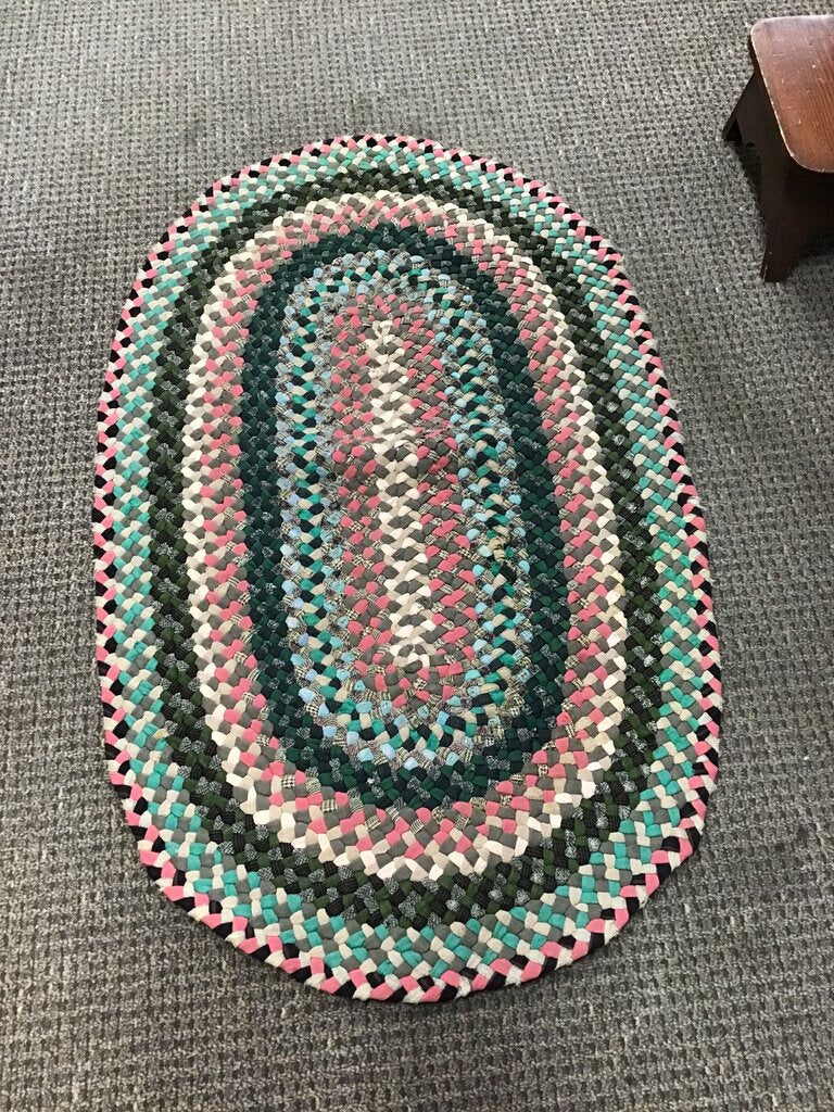 Braided Oval Area Rug