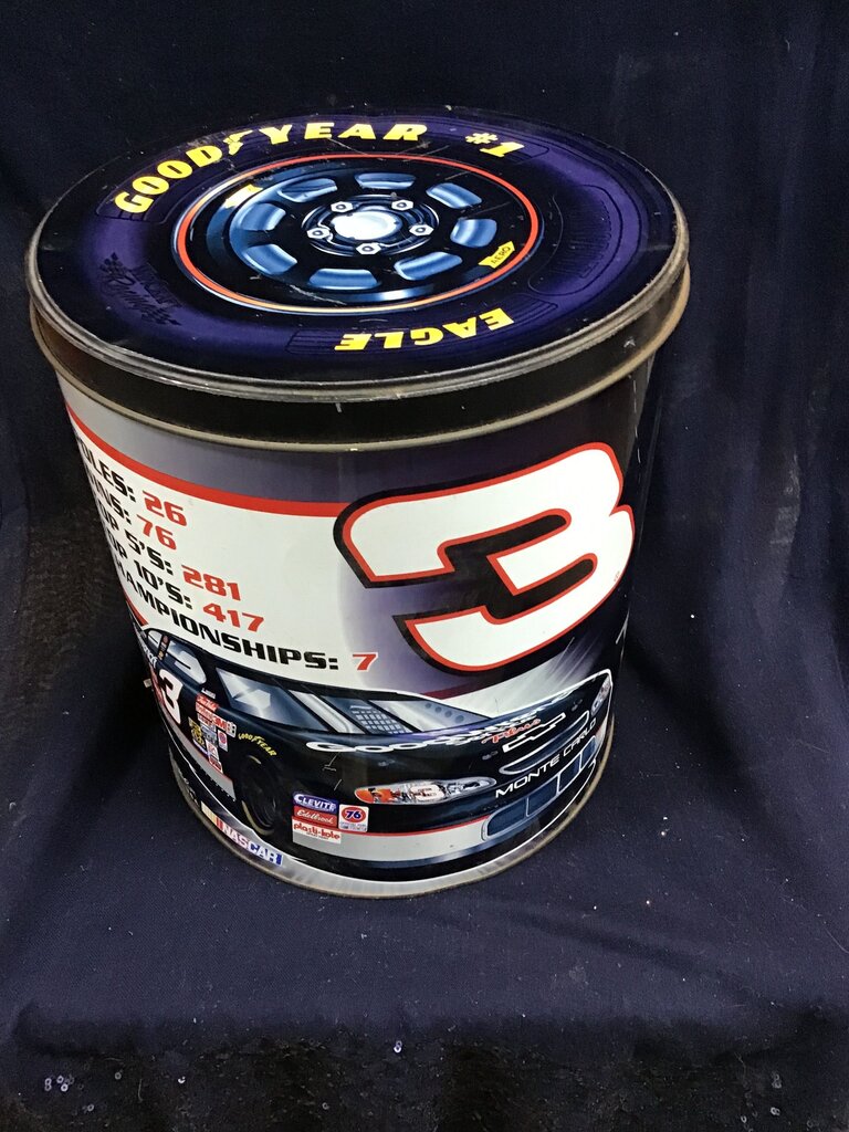 NASCAR Dale Earnhardt #3 Collectible Tin