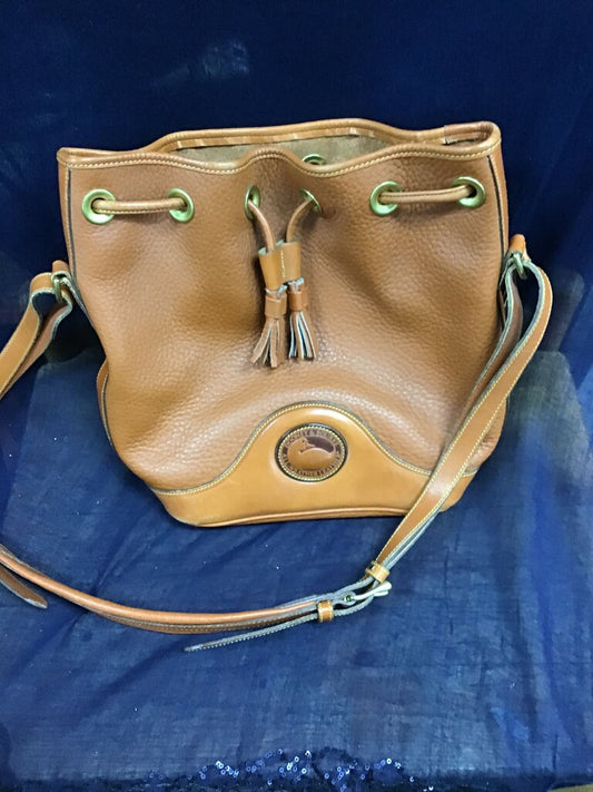 Dooney & Bourke All Weather Leather Bucket Bag