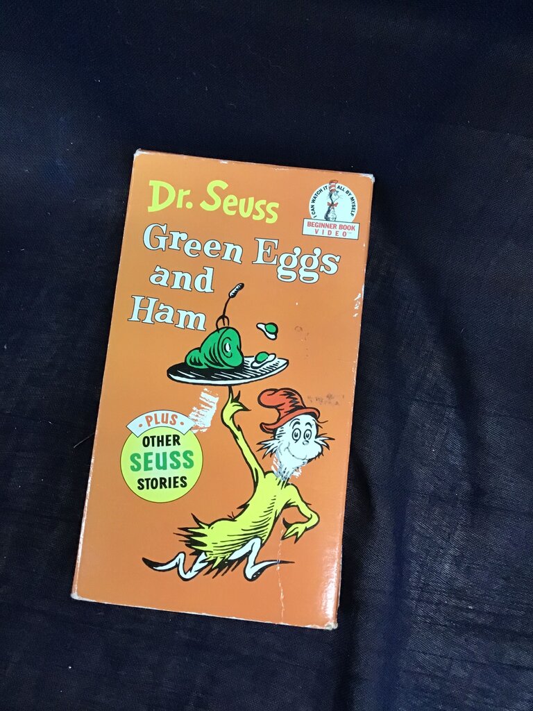 VHS Dr. Seuss Green Eggs and Ham