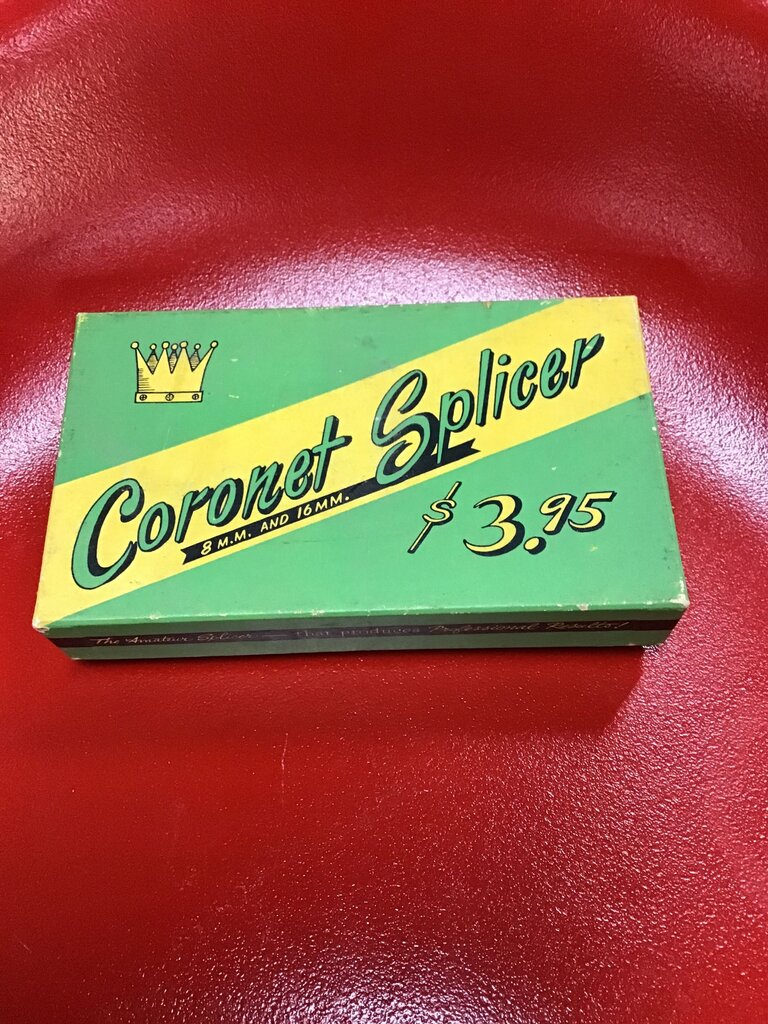 Coronet Splicer 8MM and 16MM Film Splicing Tool