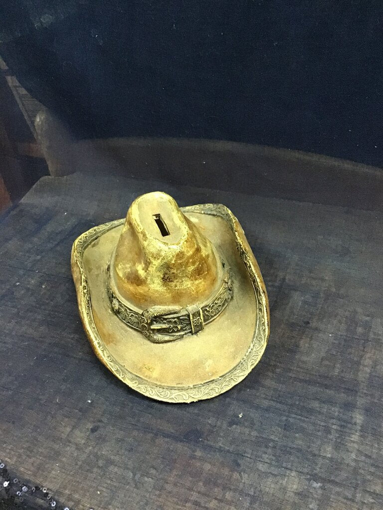 Vintage Cowboy Hat Bank