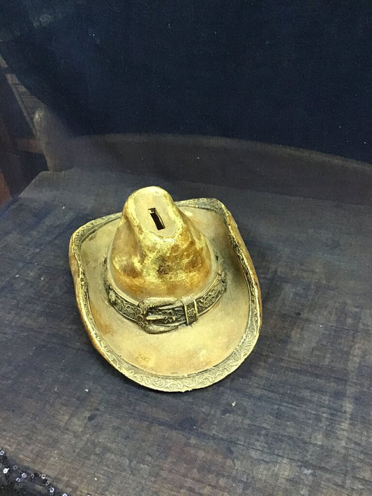 Vintage Cowboy Hat Bank