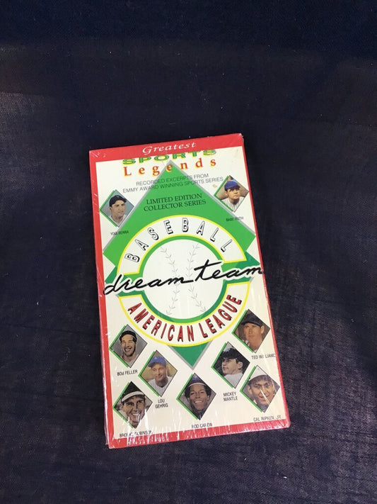 Baseball Dream Team American League VHS