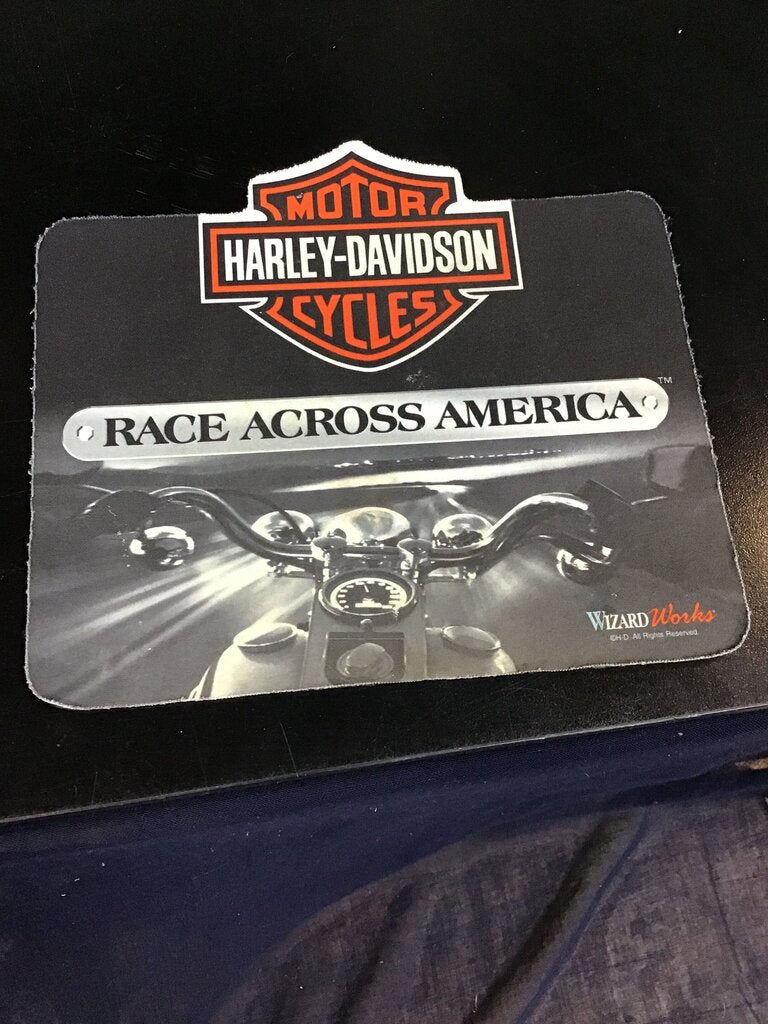 Harley-Davidson Race Across America Motorcycle Decor
