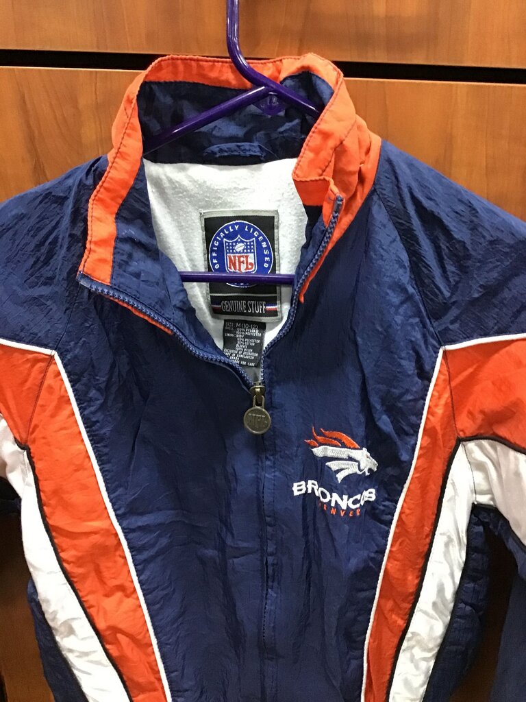 Denver Broncos NFL Jacket youth sz10-12