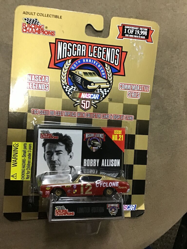 Racing Champions NASCAR Legends Bobby Allison Diecast Car