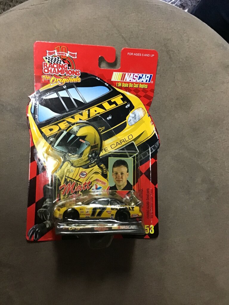 NASCAR Die Cast Car 1:64 Scale - Dewalt #17