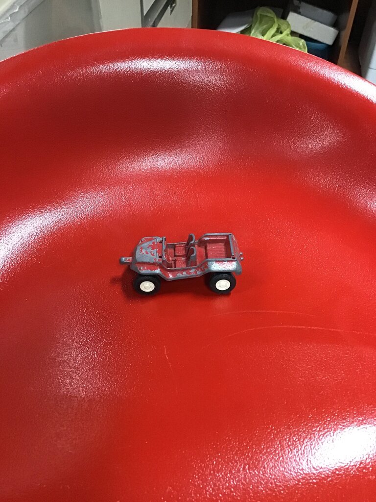 Vintage Diecast Toy Jeep