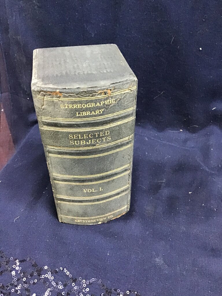 Keystone View Stereographic Library Selected Subjects Volume 1