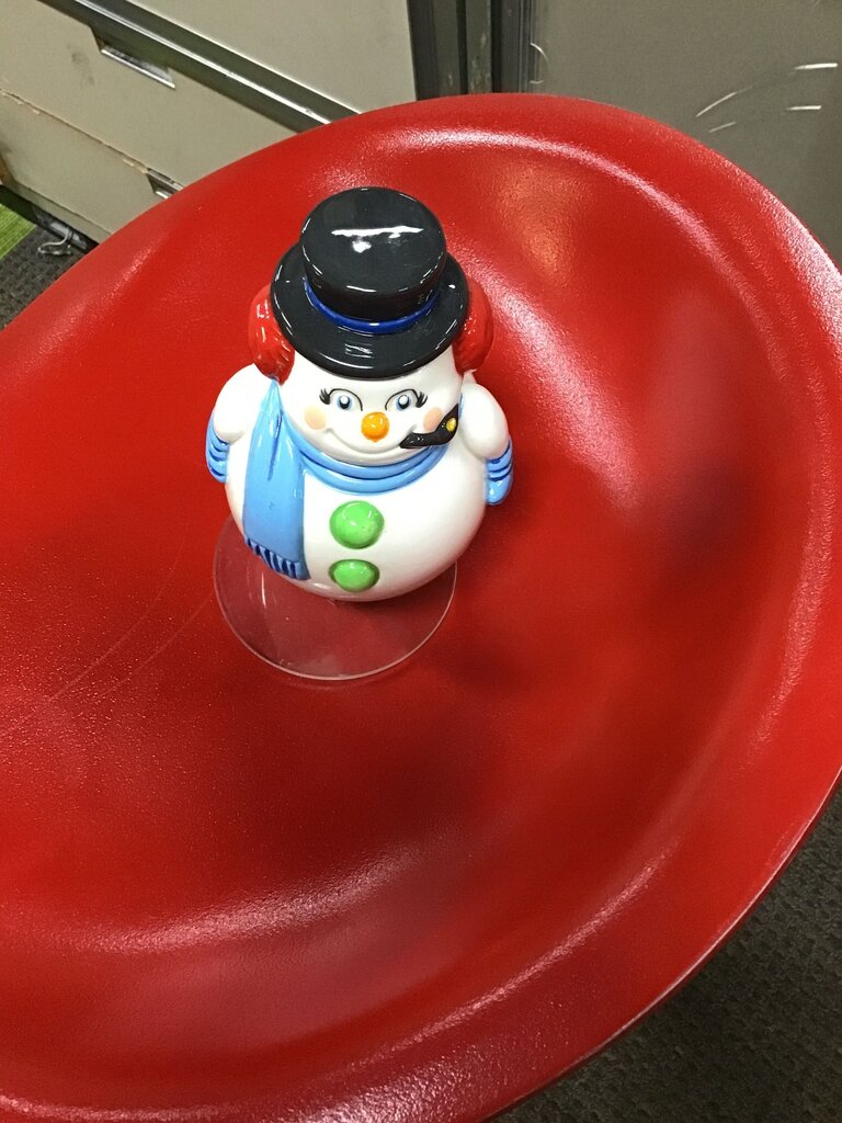 Holiday Snowman Figurine