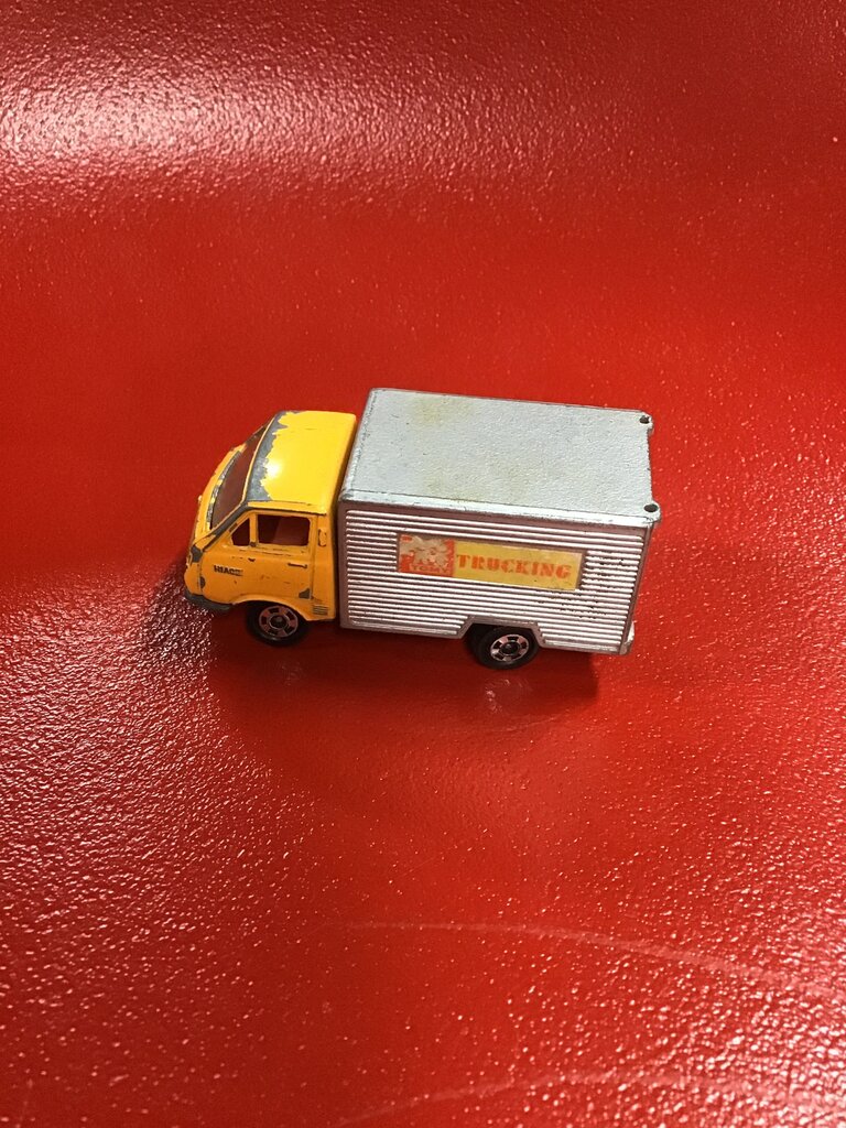 Yellow Vintage Truck Toy