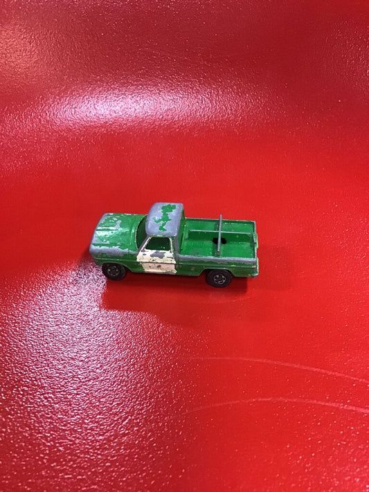 Vintage Green Pickup Truck Toy