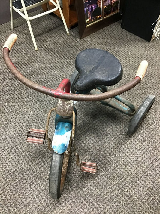 Vintage Space Age Rocket Tricycle 1960s USA Missile
