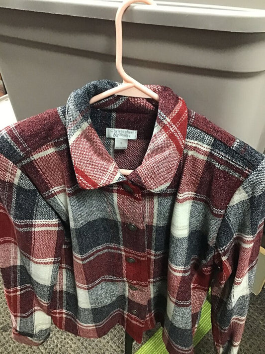 Christopher Banks Plaid Flannel Shirt