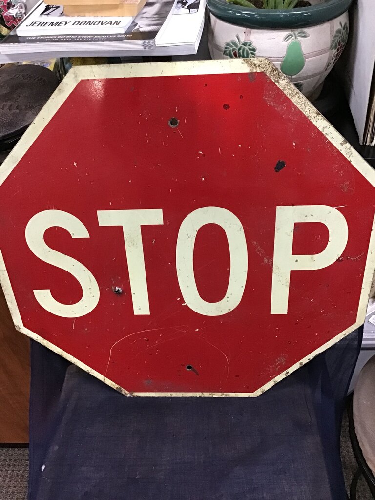 Vintage Stop Sign