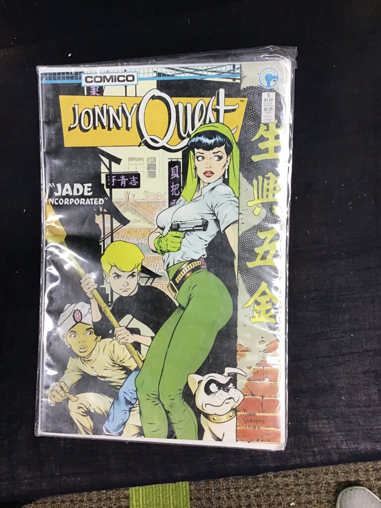 Jonny Quest Comic Book 1986 #5