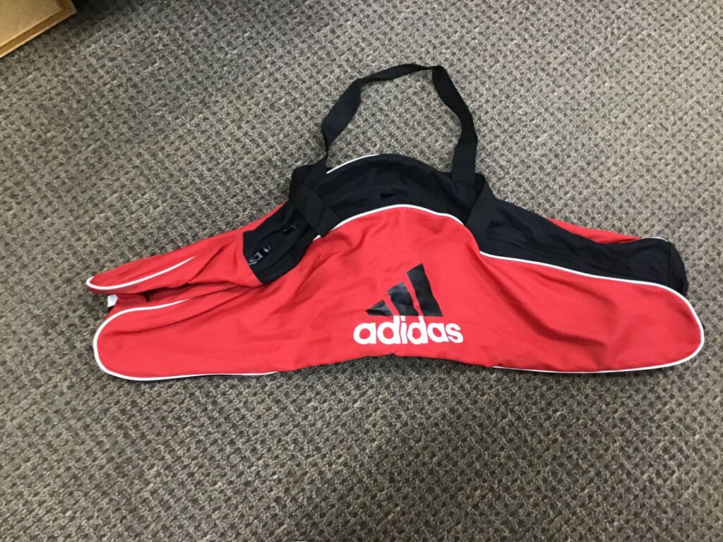 Adidas Red and Black Sports Equipment Bag