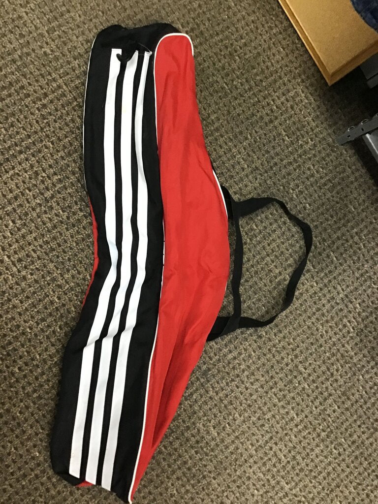 Adidas Red and Black Sports Equipment Bag