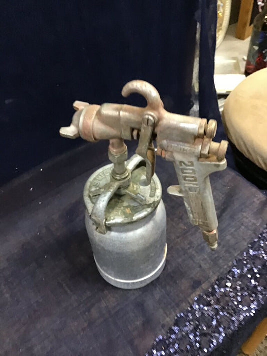 Vintage Spray Gun with Canister