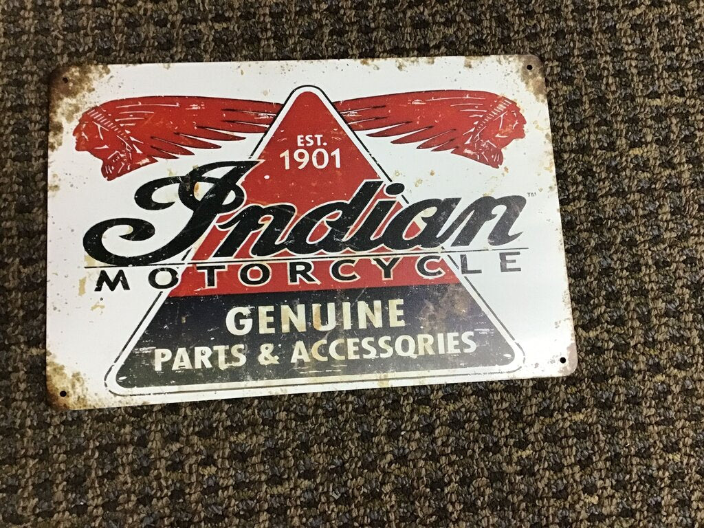 Indian Motorcycle Vintage Sign
