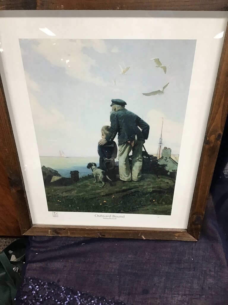 Outward Bound Framed Art Print