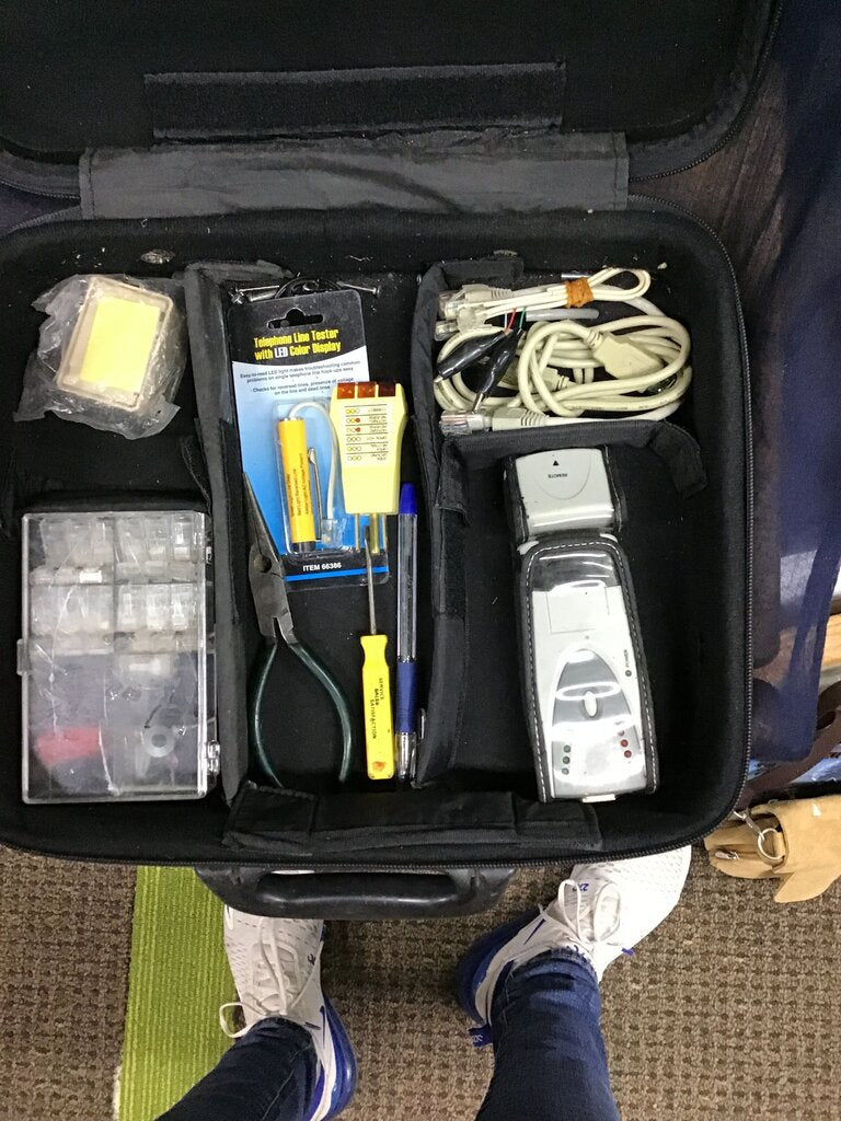 Electrical Tool Kit with Tester