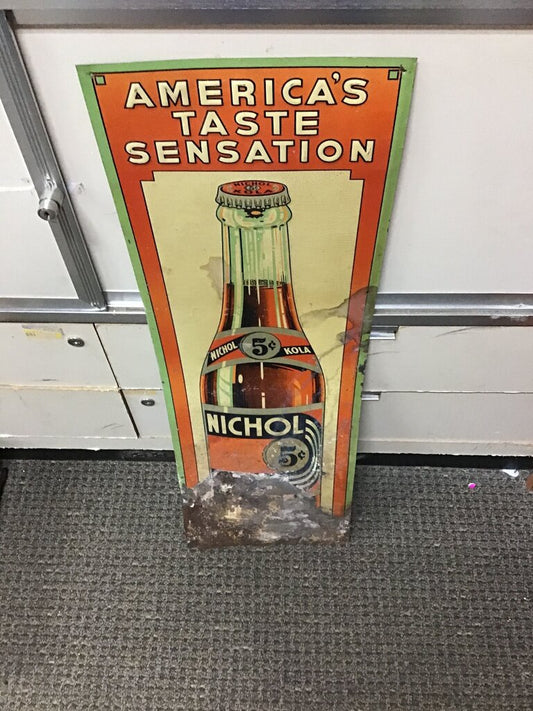 Vintage Nichol Kola Vintage Advertising Sign