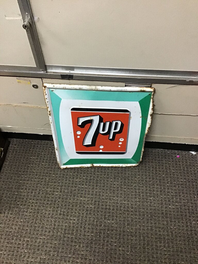 Vintage 7UP Metal Sign
