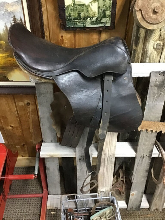 Vintage Leather Saddle