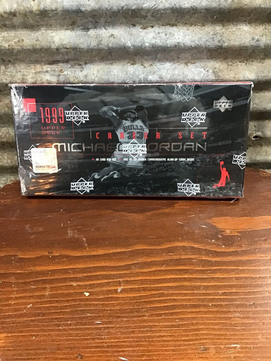 1999 Upper Deck Michael Jordan Career Set Sealed Box